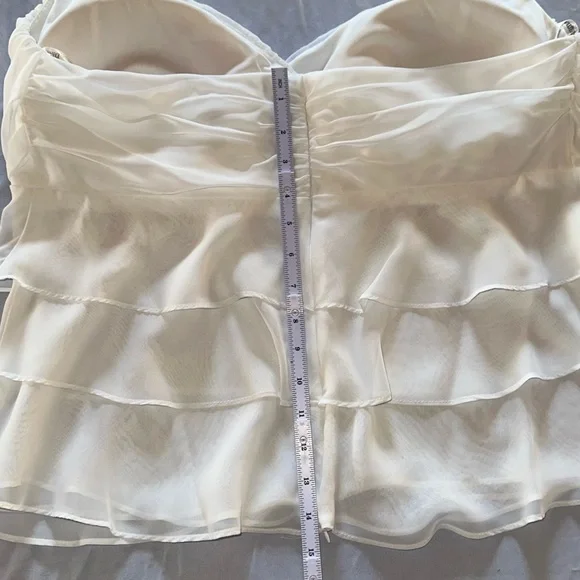David’s Bridal • Halter Top • Tiered • Size 18 • Separates - Picture 6 of 6